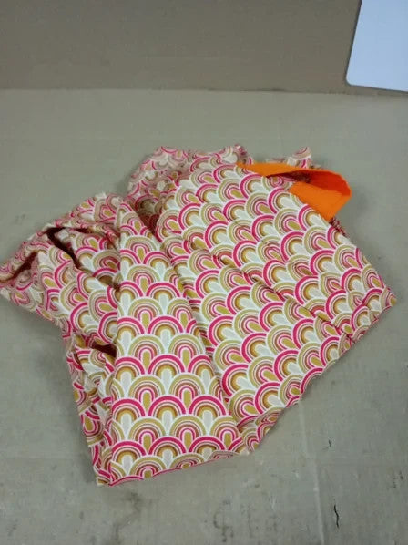Smiffys Authentic 70s Chic Costume Orange Jumpsuit 1970s Disco Fancy New