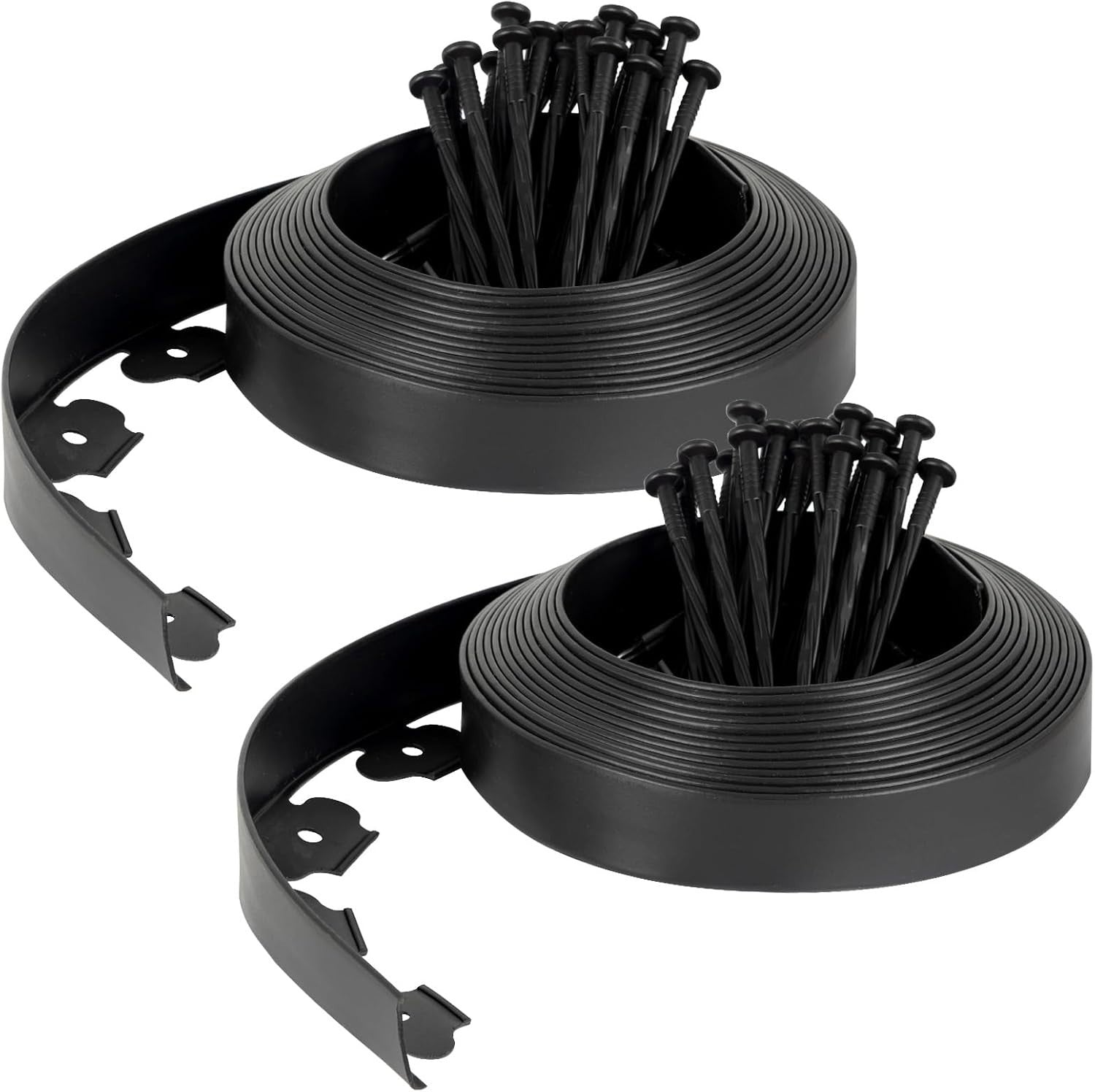 Velway Garden Edging Border 20m  Flexible Plastic Lawn Edging Lawn Border New