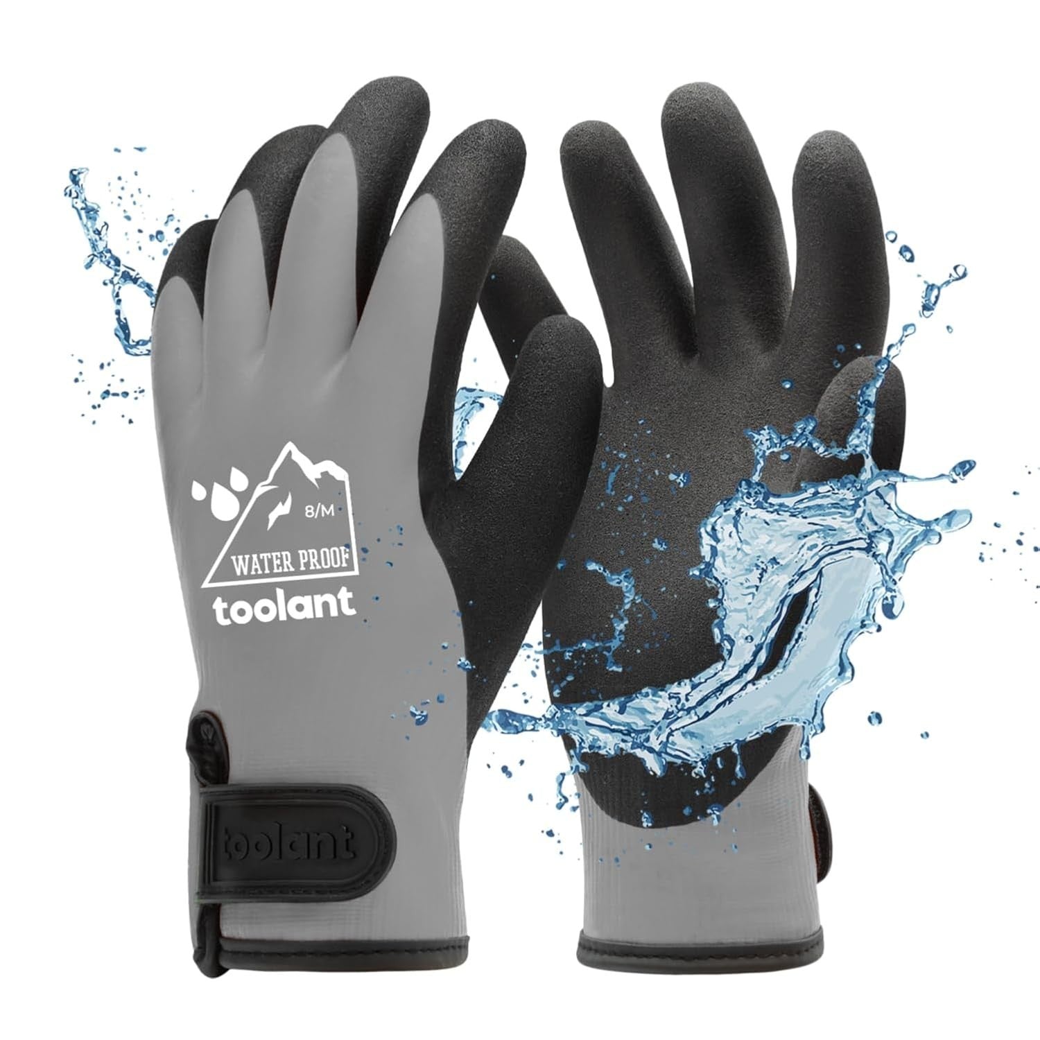 100% Waterproof Gloves Unisex Winter Work Medium Cold Weather Touchscreen New