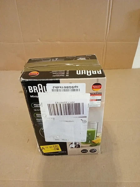 Braun Multiquick 5 MQ 55001 M Hand Blender Plus Technology 10.4x24.5x16cm New