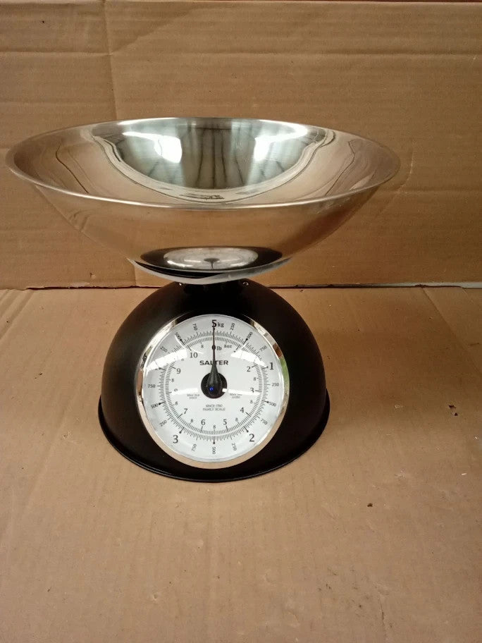 Salter Timeless Mechanical Kitchen Scale Cooking Scale 2L Dishwasher Safe New