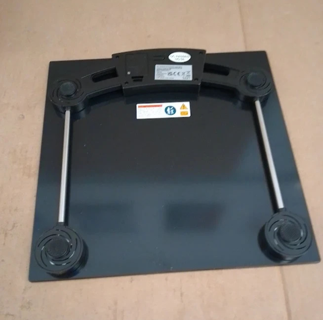 Argos Home Digital Bathroom Scales Black Electronic Weight Quality Durable New