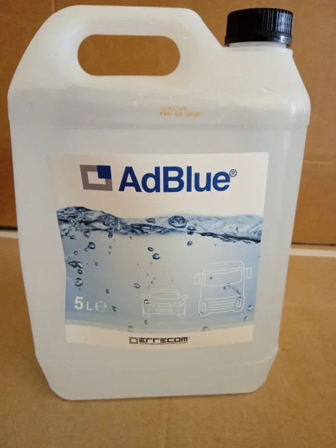 ERRECOM AdBlue Diesel Additive 5L ISO 22241 NOx Reduction Easy Pour Spout New