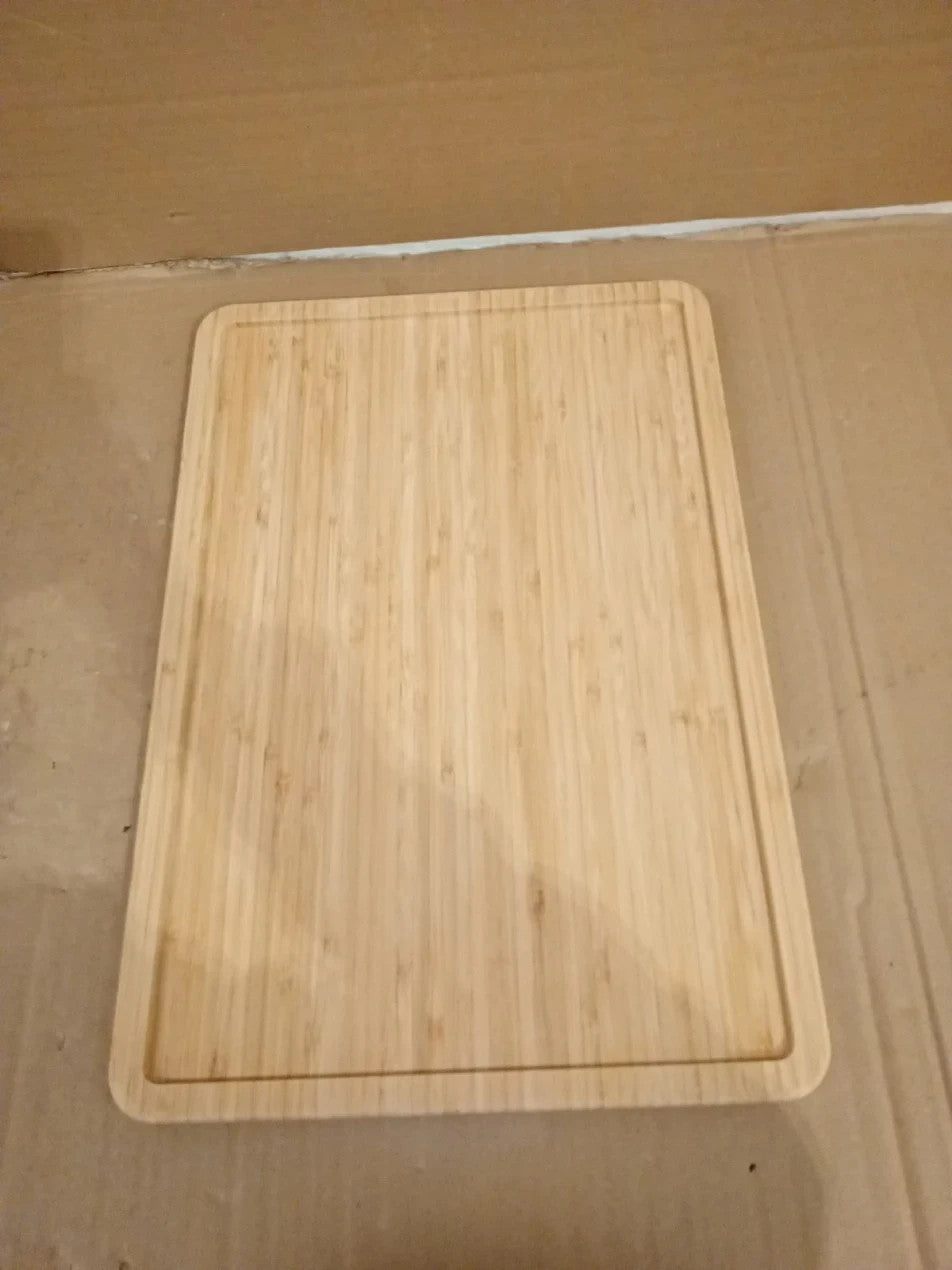 LARHN 2in1 Extra Large Wooden Chopping Board & Serving Tray 44x30x2cm Bamboo