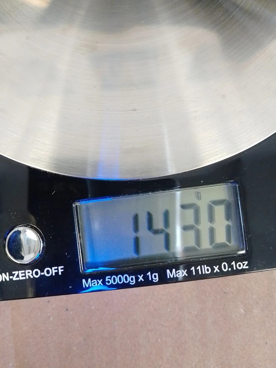 Salter Electronic Scale with Steel Platform Black Capacity 5kg LCD Display