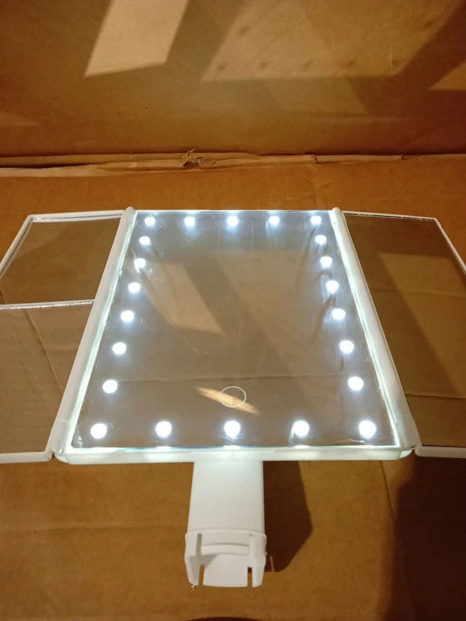 LED Makeup Mirror 22 Lights Touch Dimmable Cosmetic Quality Design White New
