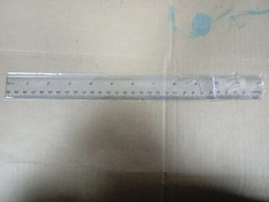 Moxyoy Plastic Ruler Set 30cm 20cm 15cm Clear Ruler Kit Transparent Straight