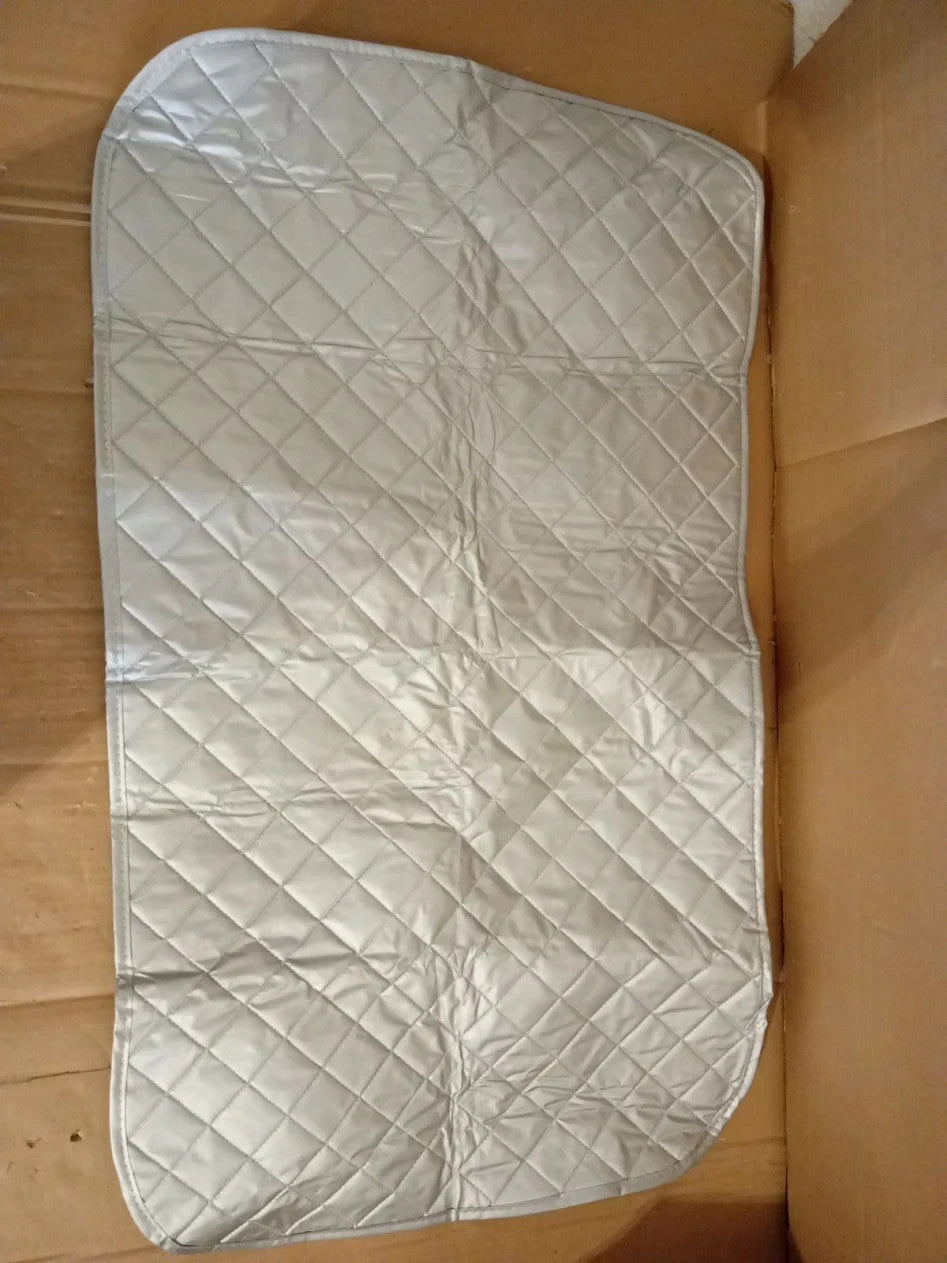 Ironing Mats Table Top Portable Boards Steam Pressing Travel 19x33in Silver