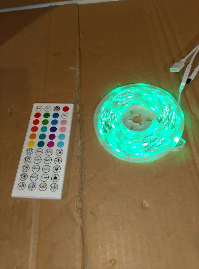 Hovvida LED Strip Lights 20m 2x10M 30 LEDs Meter RGB 24V LED Strip 600 LEDs New
