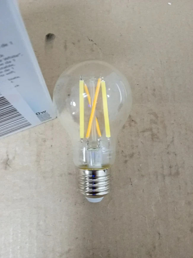 Amazon Basics A60 Smart Filament LED Bulb Tunable White 2.4 GHz New
