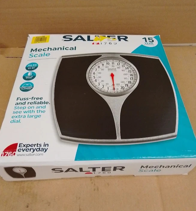 Salter Mechanical Bathroom Scales Black Traditional Bathroom Weight Design