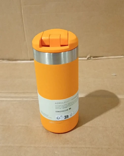 Stanley Aerolight Transit Travel Mug 350ml Insulated Leakproof Goldenrod New