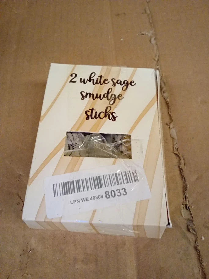 Vie Smudge Stick White Sage Copal Resin Pack Of 2 4cm Artisan Crafted Gifts