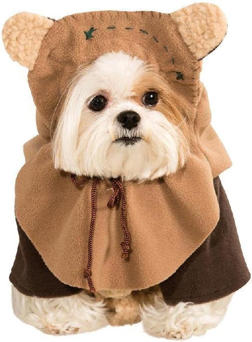 Rubies Star Wars Ewok Dog Costume Small Neck 11in Chest 17in Halloween Pet New