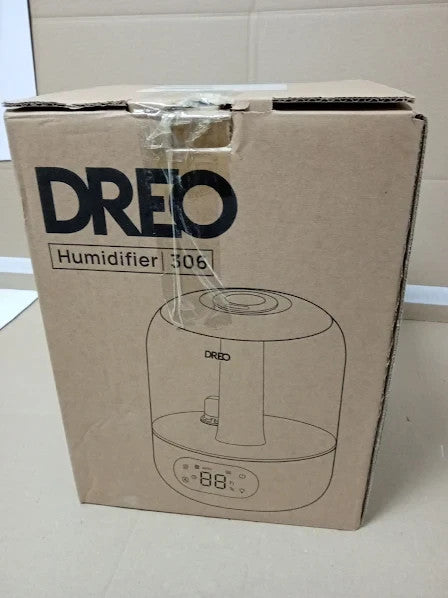 Dreo Humidifier Bedroom Sensor 26dB Quiet Cool Mist Ultrasonic