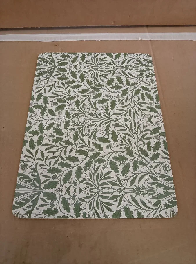 The Leonardo Collection William Morris Acorn Placemats Set 4 Kitchen 29x22cm New