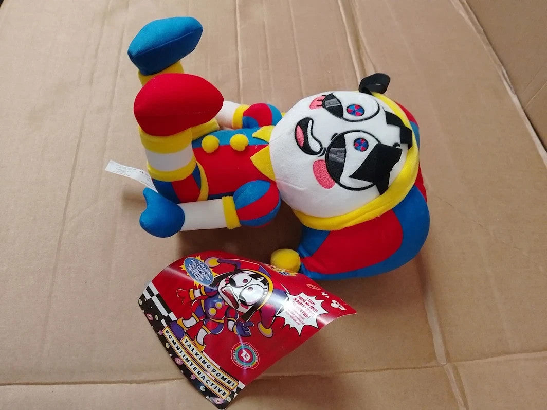 Amazing Digital Circus Talking Pomni Plush 12 Inch Interactive Toy 13 Phrases