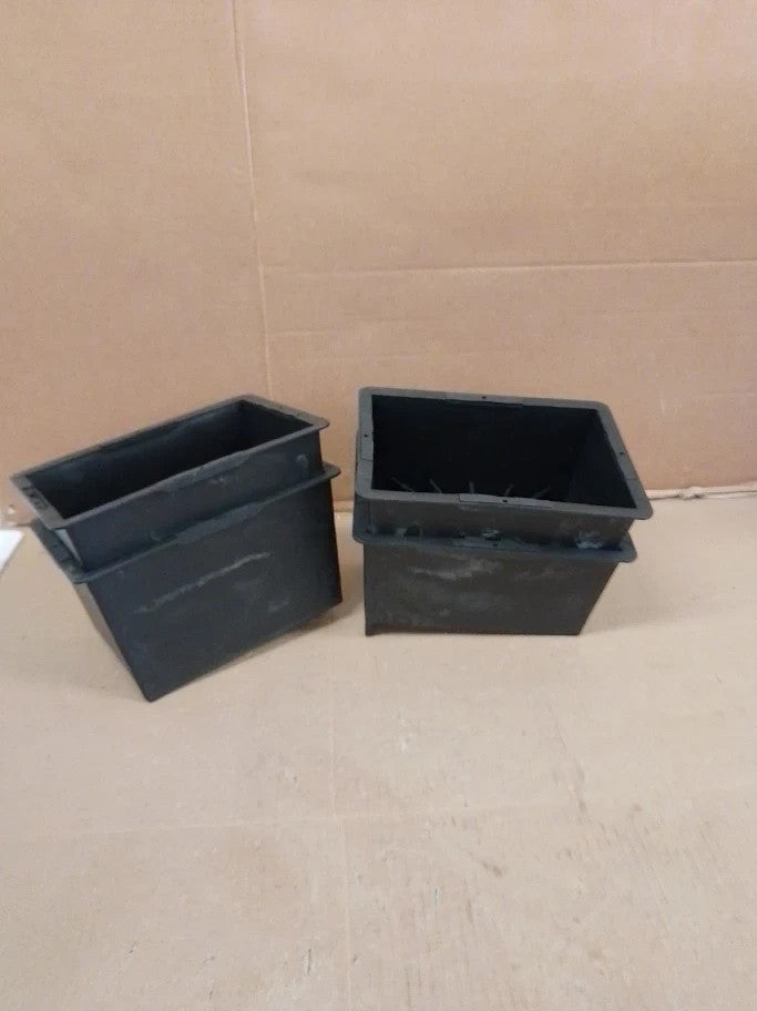 Mymulike Bed Risers 4Inch Heavy Duty Furniture Up to 6000Lbs Bed lifts