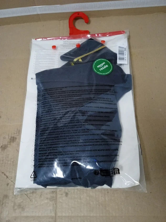Smiffys Adult Womens Flight Attendant Costume Dress and Hat New