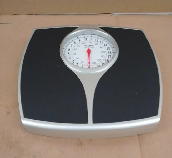 Salter Mechanical Bathroom Scales Black Traditional Bathroom Weight Design