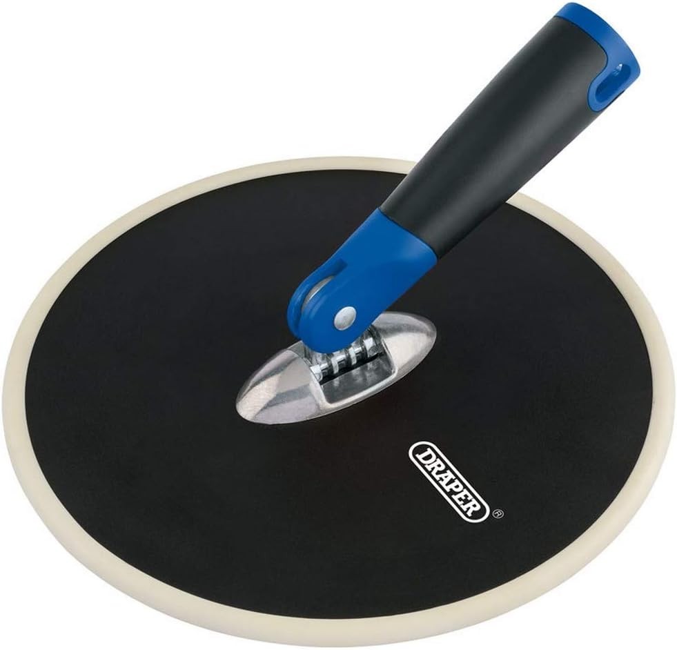 Draper 230mm Radial Sander Hook & Loop Sanding Tool Protective Rubber Bumper New