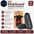 V12 MukGuard Reusable Overshoes Washable Slip Resistant HeavyDuty Shoe Covers