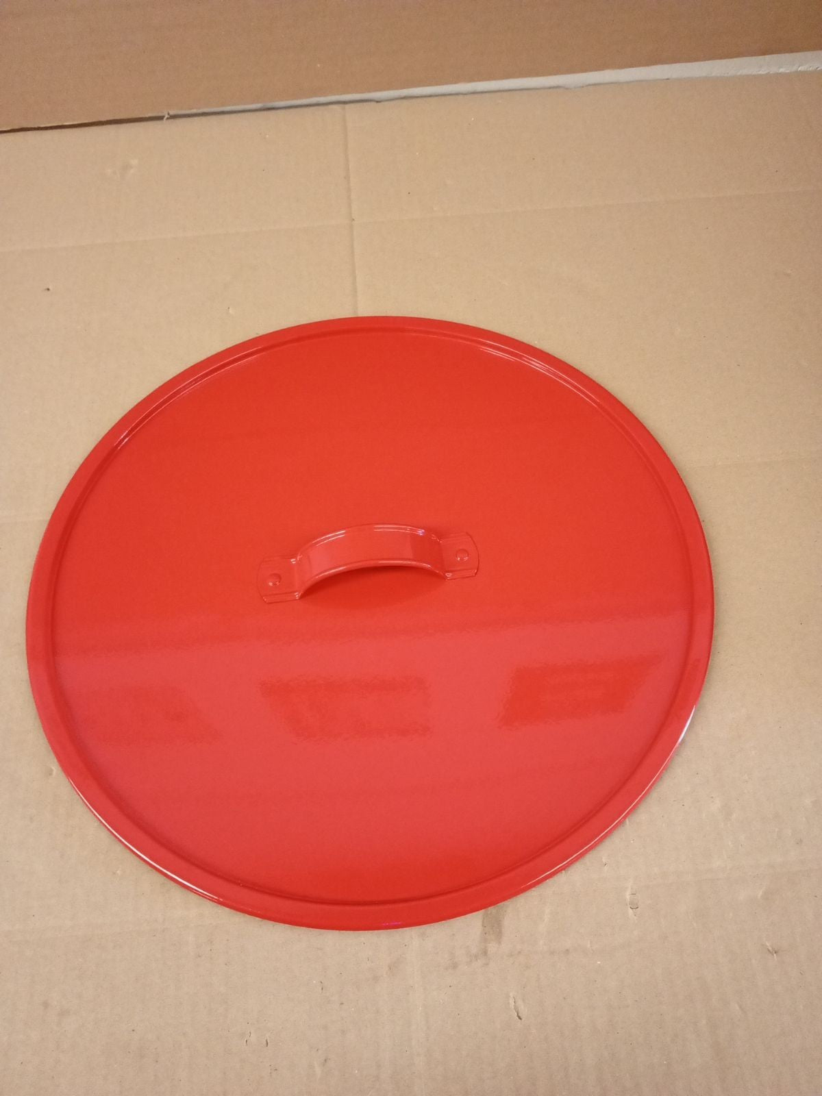 Firechief MBL1 Metal Lid Fire Bucket Red 31.3x31.3x4.6cm