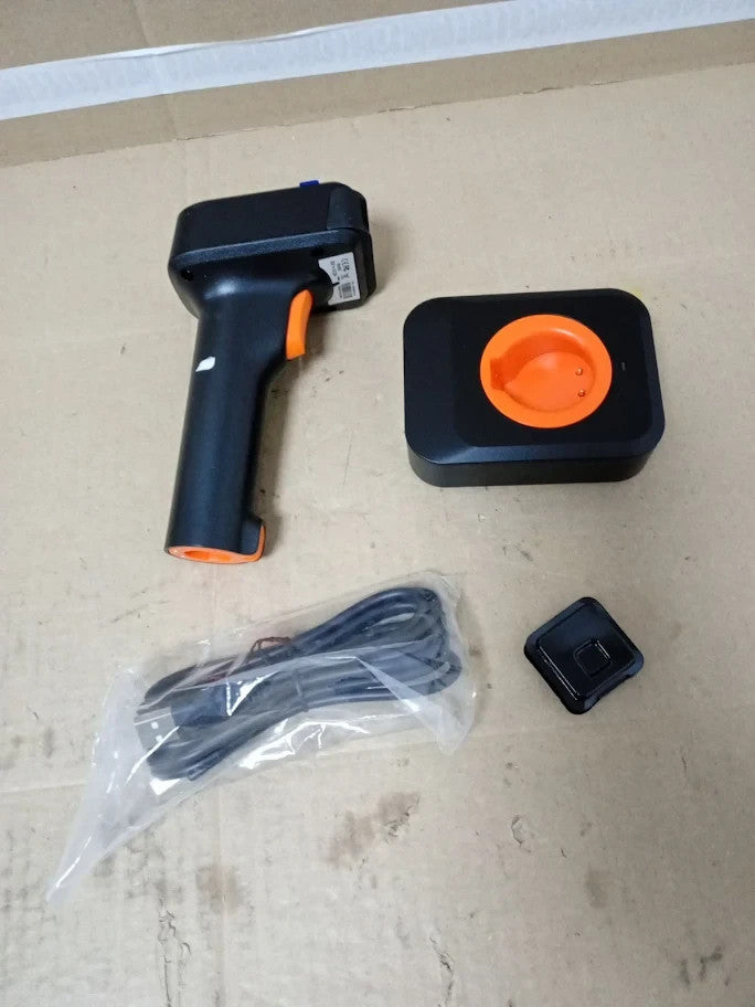 Tera 2D Barcode Scanner Wireless Bluetooth QR Code Scanner Time Display New