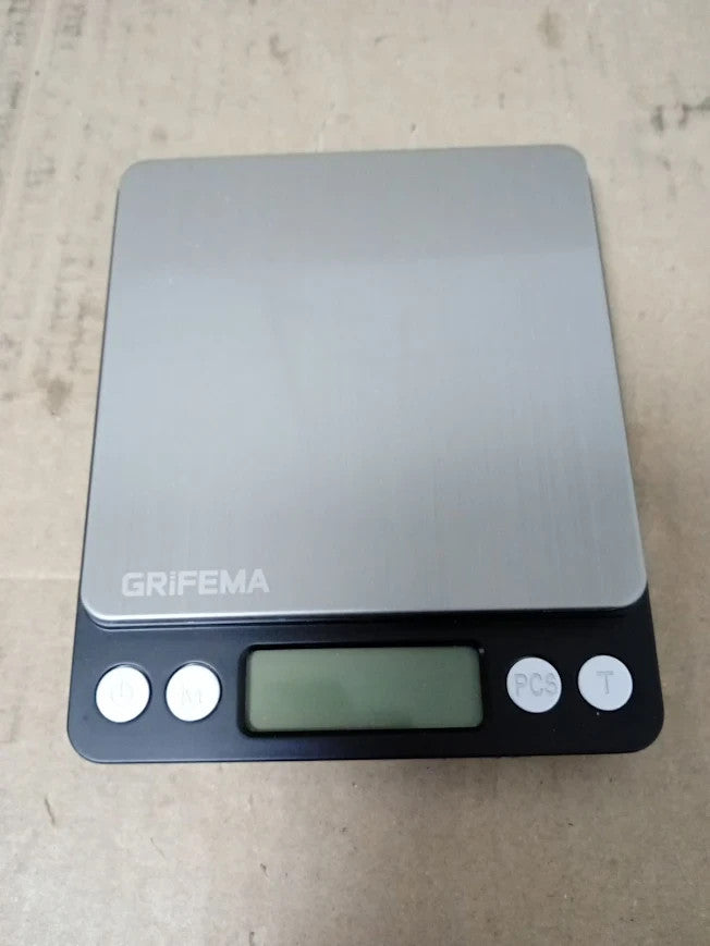 Grifema GA2003 Digital Kitchen Scales Trays 500g 0.05g Food Weighing