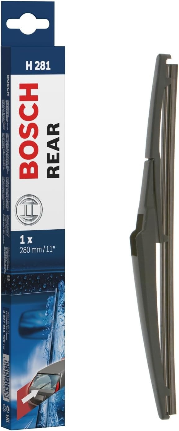 Bosch Rear Wiper H 281 Excellent Cleaning Performance Replacement 280mm New