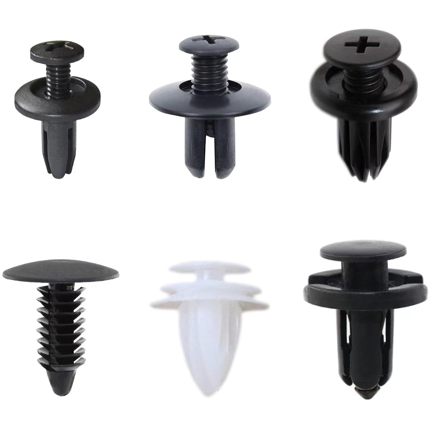 Car Retainer Clips Nylon Bumper Rivet Universal Car Fasteners Clips New