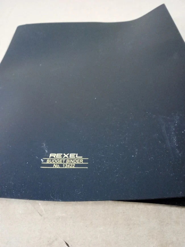 Rexel A4 Binder Black 25mm 2 O Ring Diameter Single