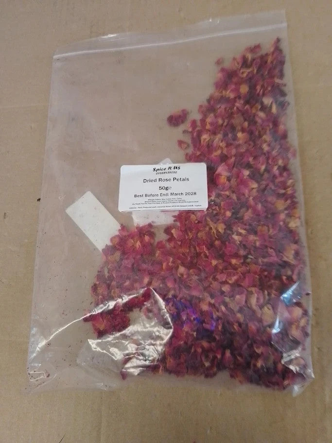 Rose Petals Dried Edible Wedding Confetti Celebrations Premium Quality 50g New