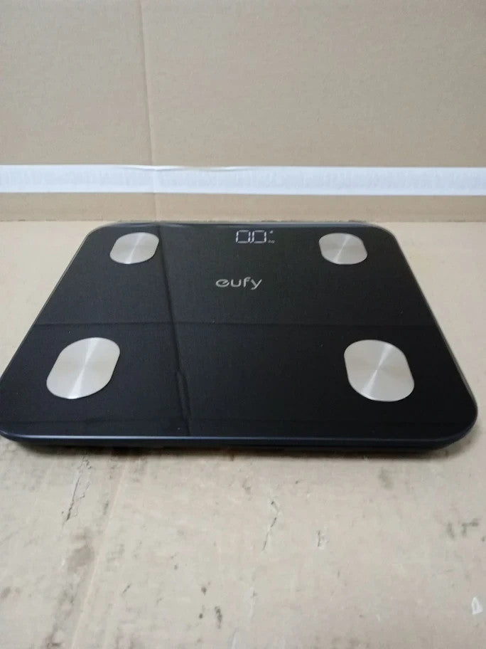 Eufy Weighing Scales Body Weight Digital Bathroom Bluetooth Body Fat Black
