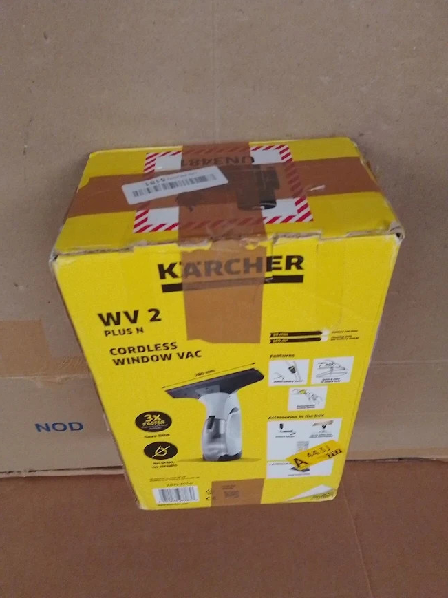Karcher Window Vac WV 2 Plus N Battery Running Time 35min LED Display