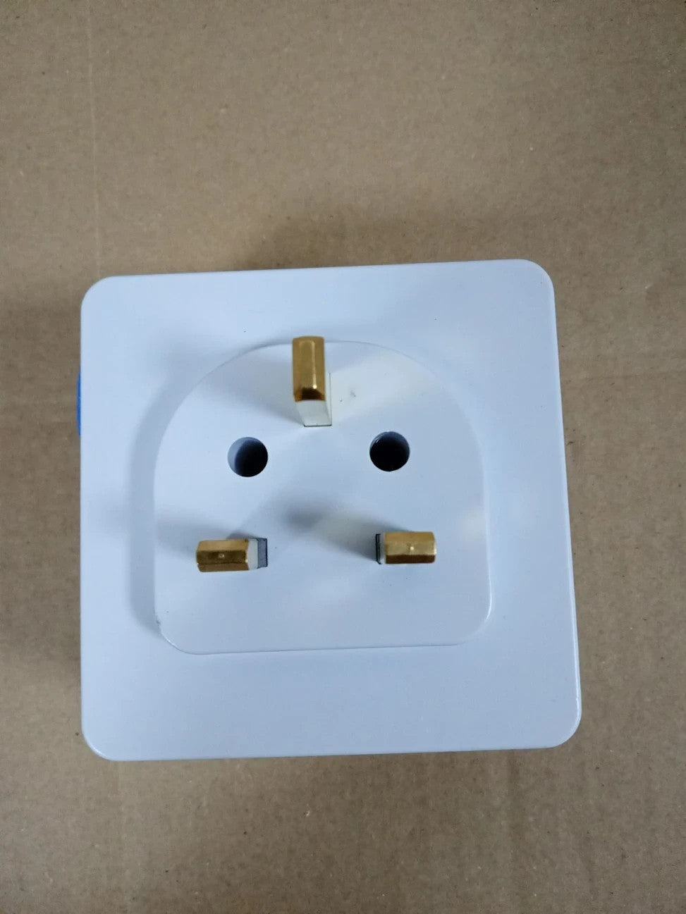 Status S24HRSQT4 Timer Switch Square 24 Hour Segment Light White UK Plug
