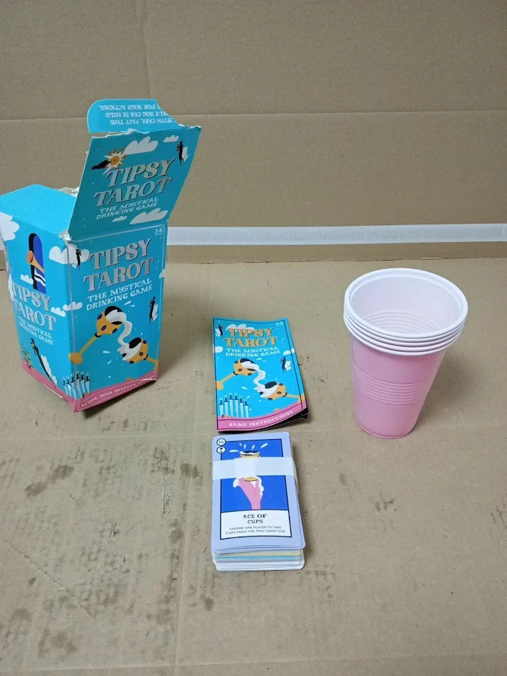 Gift Republic Tipsy Tarot Mystical Drinking Game Women Unveil Your Drunken New