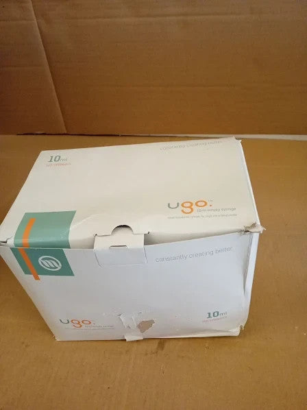 Ugo 10ml Empty Syringe x100 Sterile Hypodermic Syringe Disposable Single New