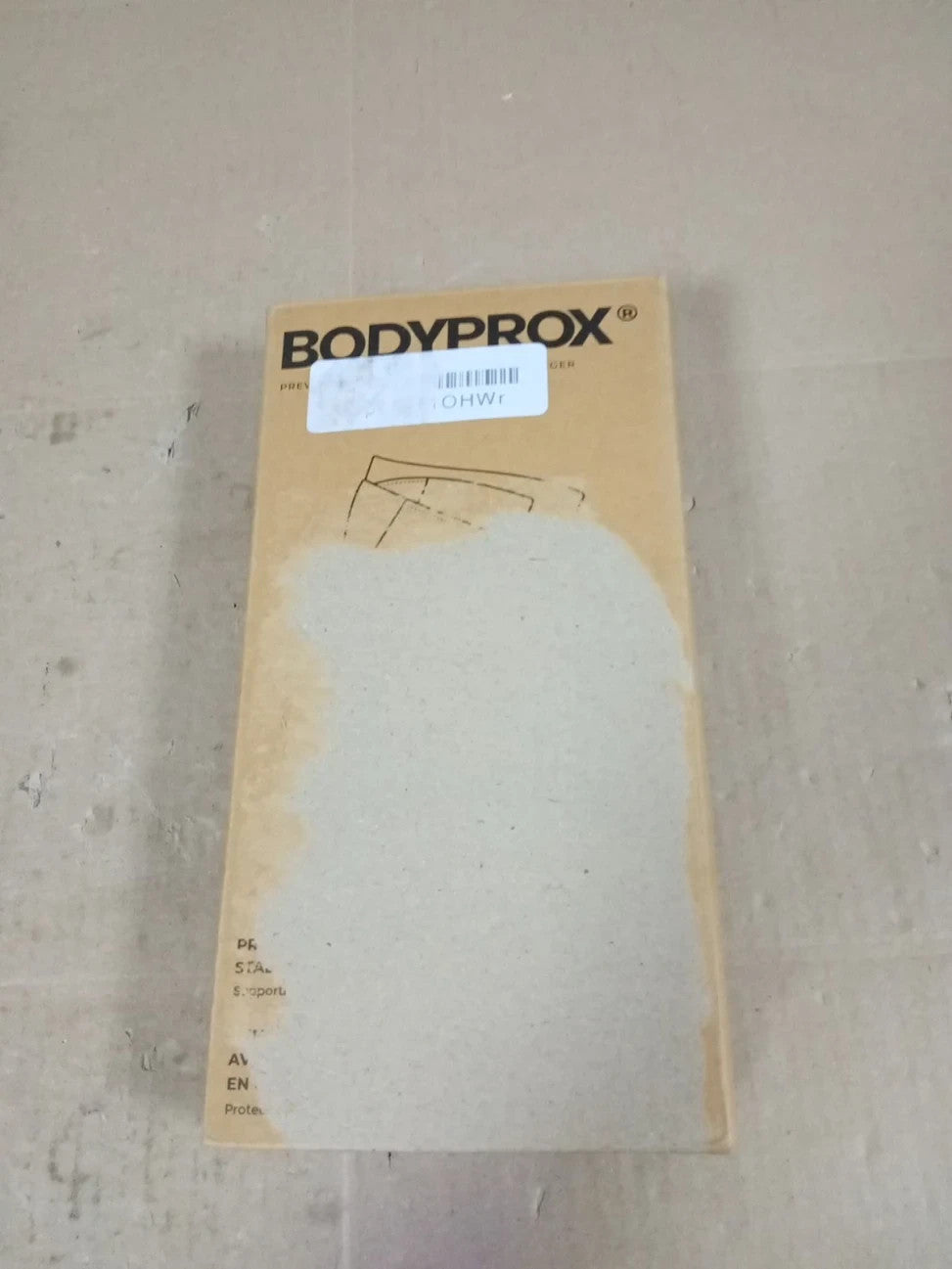 Bodyprox Knee Brace Side Stabilizers & Patella Gel Pads Support Small/Medium