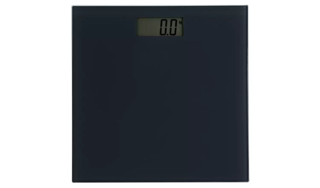 Argos Home Digital Bathroom Scales Black Electronic Weight Quality Durable New