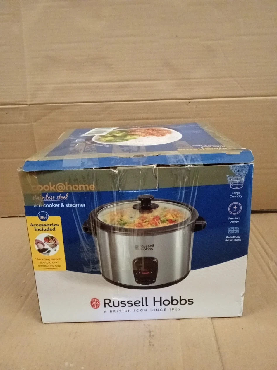 Russell Hobbs Electric Rice Cooker & Steamer 1.8L 700W 19750 Energy Saving