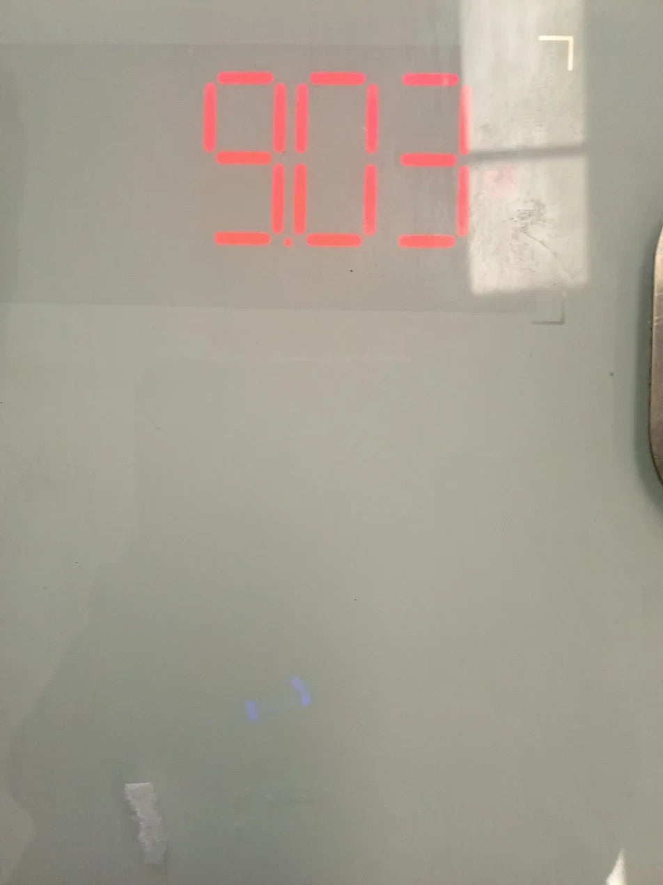 Renpho Smart Bathroom Scales White 26x26x2.5cm Max Capacity 180kg Glass Platform