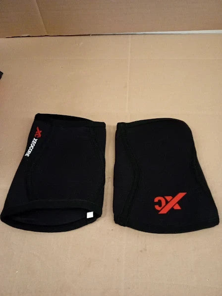 Xeocore Ultra 7mm Knee Sleeves Premium Compression Support Crossfit Large New