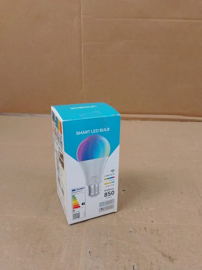 E27 Smart Bulb Alexa Light Screw A19 WiFi Smart Light 9w 16m Colours New