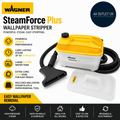 WAGNER SteamForce Plus 4L Wallpaper Stripper 2000W 70min Steam 3.7m Hose Design