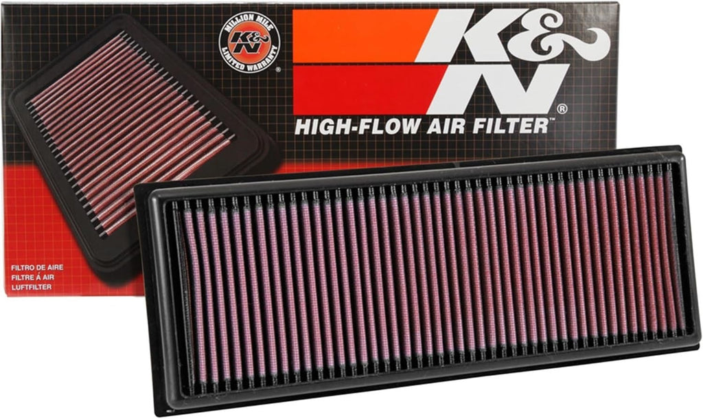 K&N Engine Air Filter High Performance Washable Replacement 333039 New