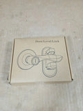 Woobroo Door Lever Safety Lock 2 Pieces Handle Locks Without Drilling White