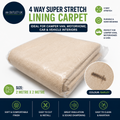 4 Way Super Stretch Lining Carpet Camper Van Motorhome Car Vehicle Interior 2m