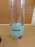 Nutribullet Portable Blender Light Blue Extractor Blade 475ml Cup 8x9.5x27.2cm
