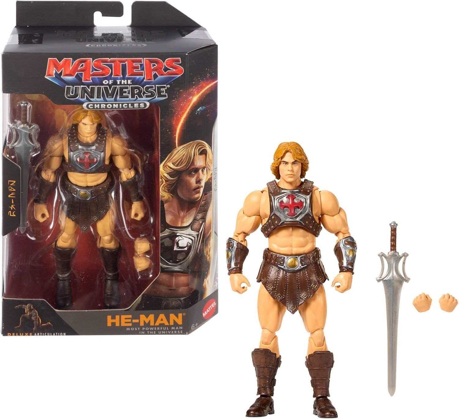 Masters Universe He-Man 6.5inch Action Figure 30 Point Articulation 2026 New